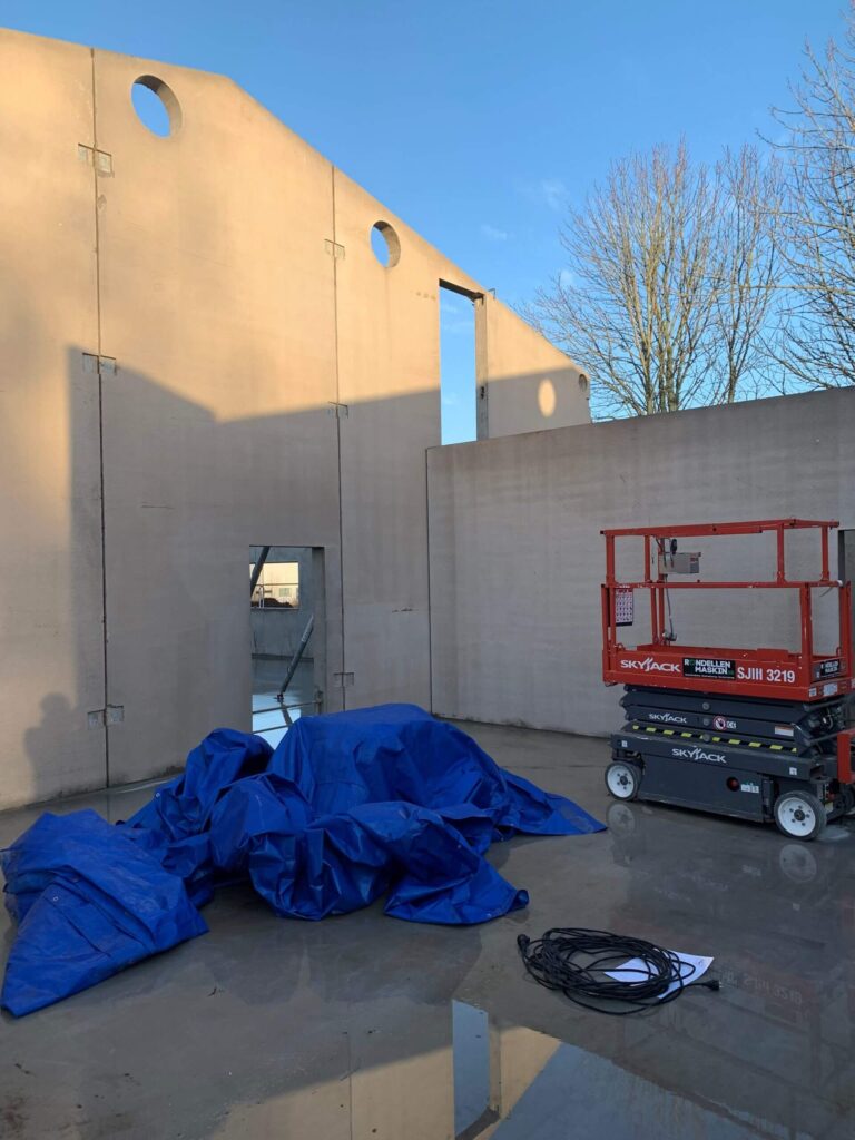 Maskinhall Kinna Församling BJELKENFORS BYGG AB MD media Skene (10)